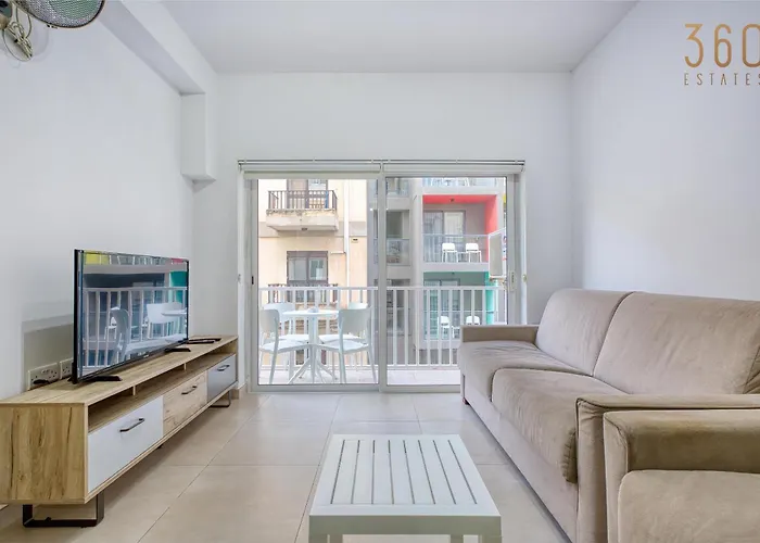 Apartment Live Where Malta Comes Alive, 2br In Paceville By 360 Estates