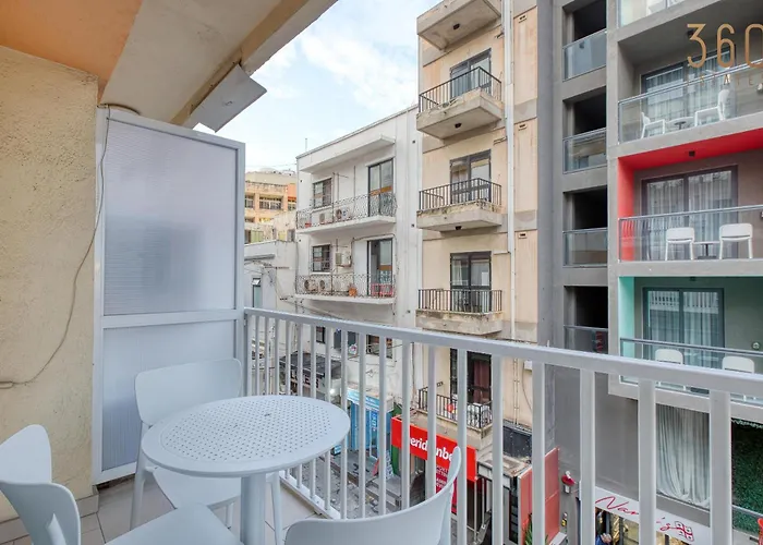Apartment Live Where Malta Comes Alive, 2br In Paceville By 360 Estates *