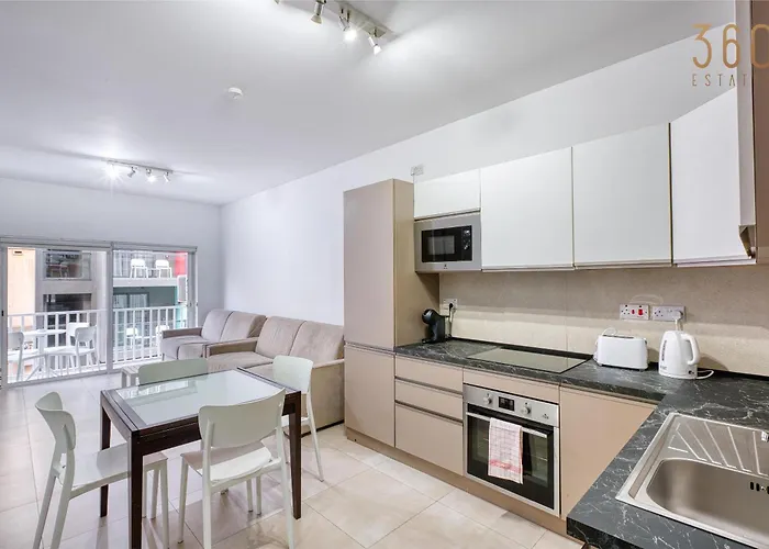 Apartament Live Where Malta Comes Alive, 2br In Paceville By 360 Estates